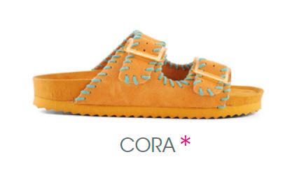 COW SUEDE BIO WITH STITCHING  HC CORA