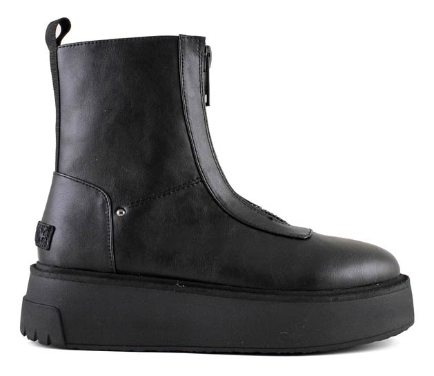 CITY BOOT WITH ZIPPER HC BKBK