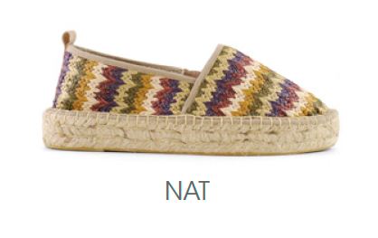 ESPADRILLAS IN RAFFIA MATERIAL HC NAT