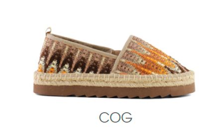 ESPADRILLAS WITH ETHNIC FABRIC HC COG