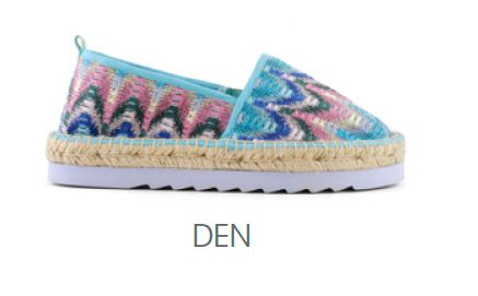 ESPADRILLAS WITH ETHNIC FABRIC HC DEN