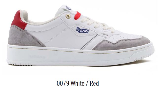 KEN SUEDE 0079 WHITE RED