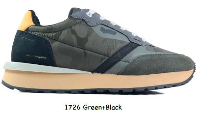 MONDAY CAMO MIX 1726 MILITARY GREEN BLACK