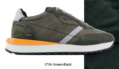 MONDAY NBX 1726 MILITARY GREEN BLACK