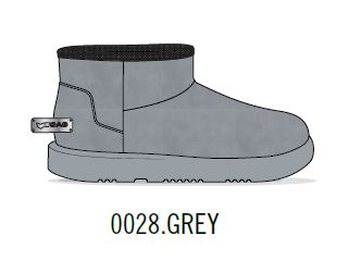 SUNSET LOW NBX 0028 GREY