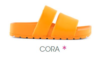 TWO BAND SQUARE TOE SLIDE HC CORA