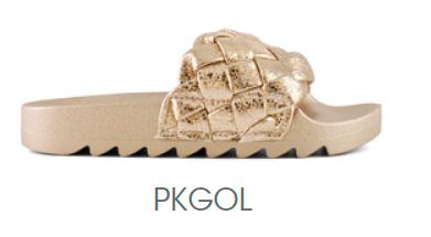 LAMINATED SLIDE WOVEN UPPER HC PKGOL