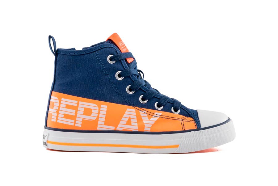 CALAFAT 2534 NAVY ORANGE FLUO