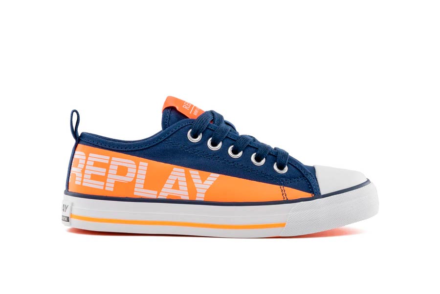 CALAFAT LOW 2534 NAVY ORANGE FLUO