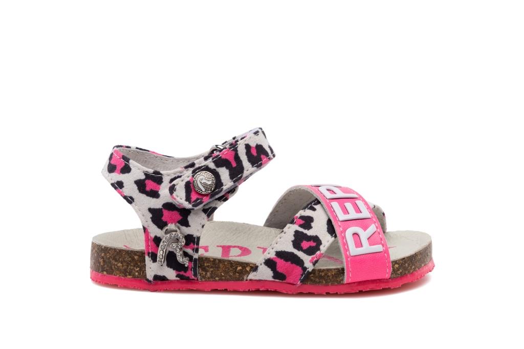 BIRKY JR 3063 WHT FUXIA FLUO BLACK