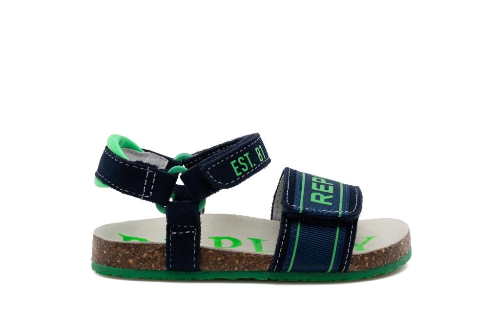 BIRKY JR 3022 NAVY GREEN FLUO