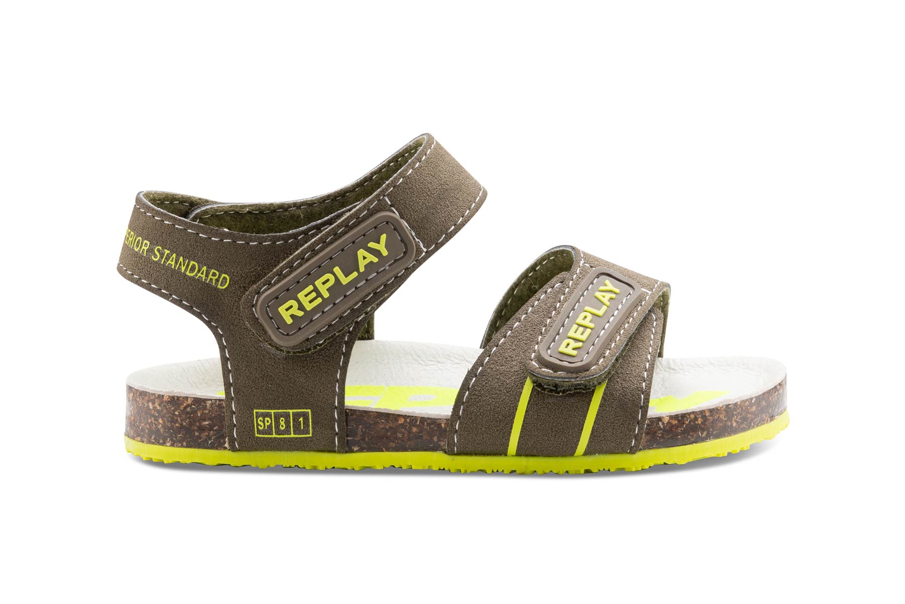 BIRKY JR BOY 2626 ARMY YELLOW FLUO