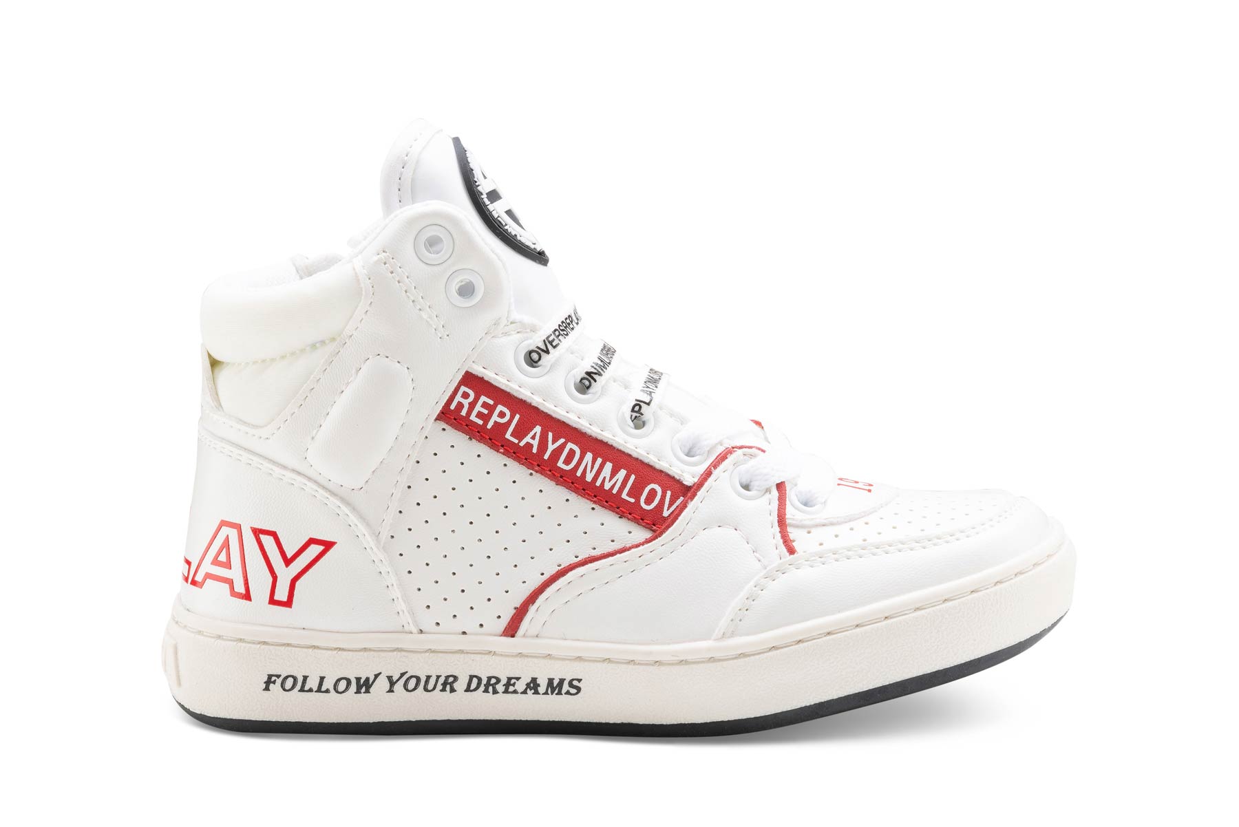 COBRA MID 0079 WHITE RED