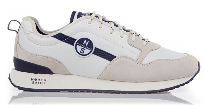 HORIZON PLAIN NS007 OFF WHITE - NAVY