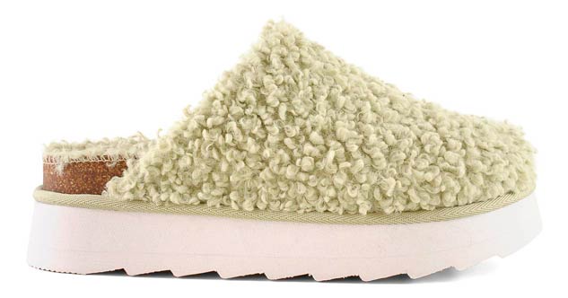 FURRY PLATFORM SABOT HC MAT