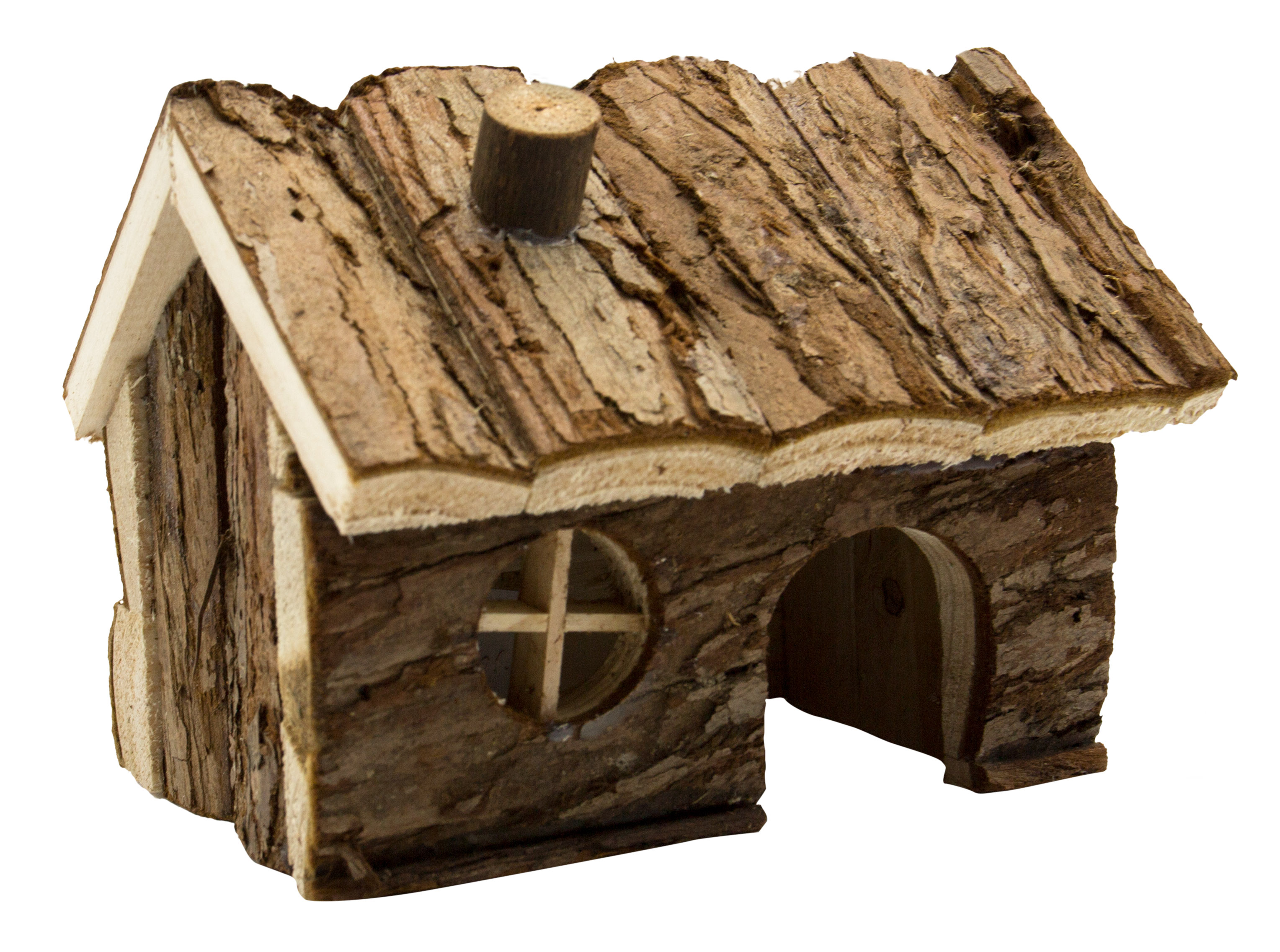 Casa de madera XL 20 × 13 × 13 cm Roedores