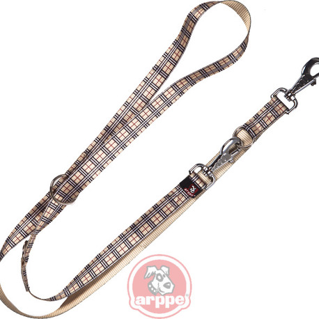 CORREA MULTI. NYLON SCOOT ESCOCES BEIGE T.05 C.23