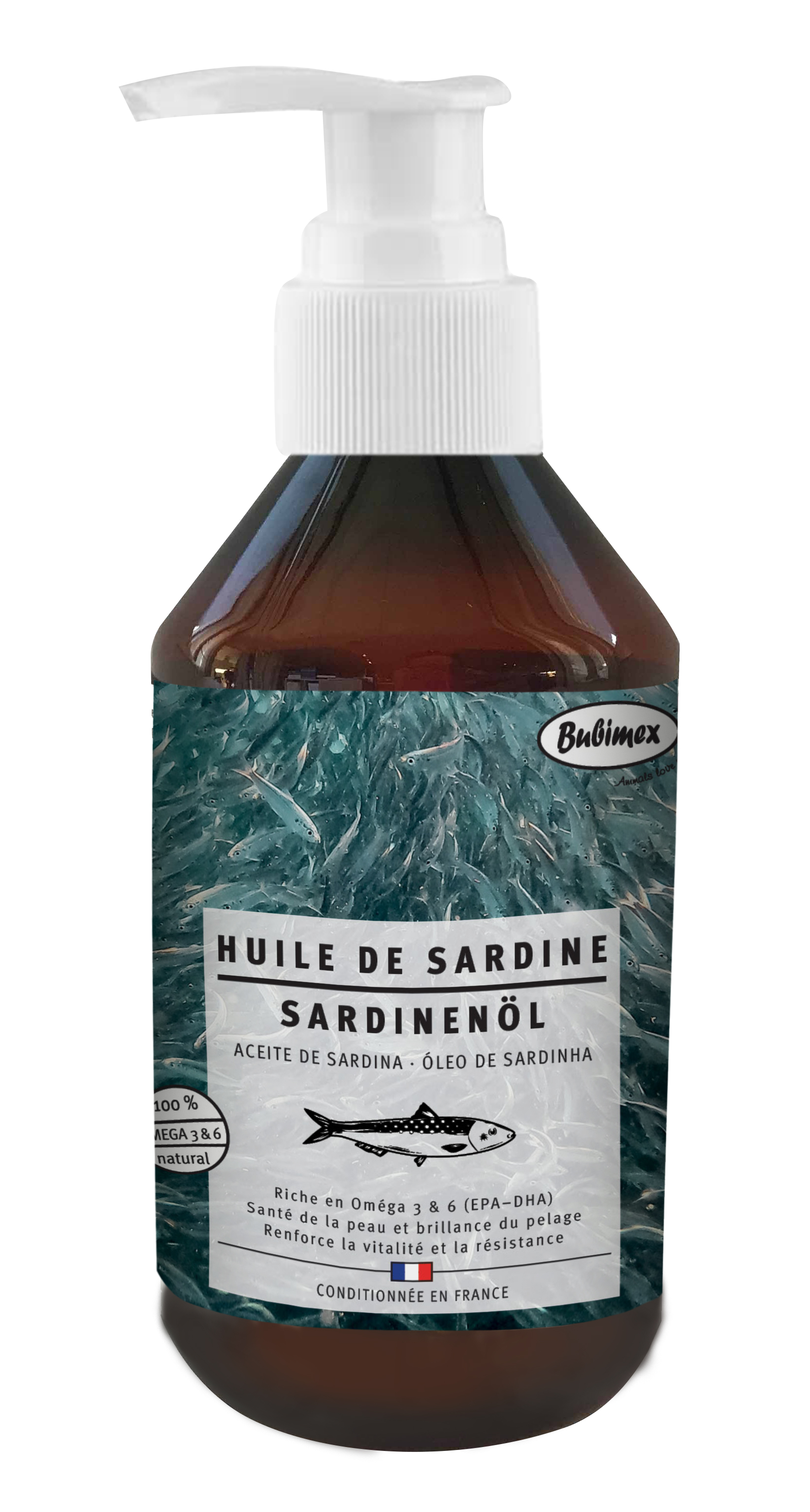 Aceite de sardina 250 ml