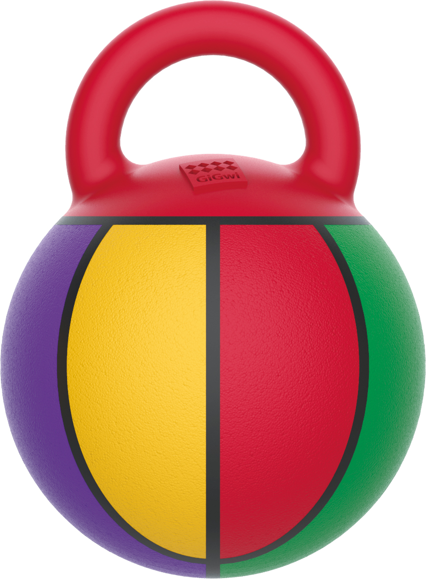 Balón multicolor con asa Ø14cm