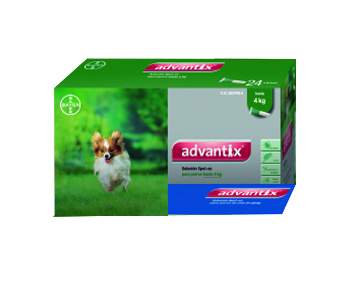 ADVANTIX 0-4kg *24pip. x 0,4ml*