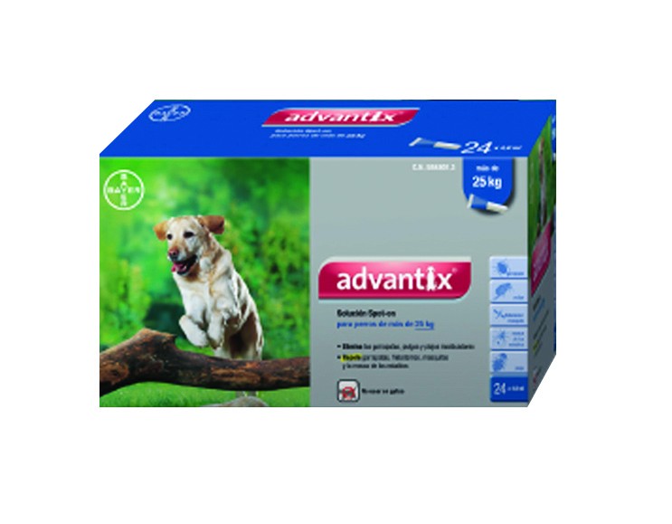 ADVANTIX  + 25kg    *24pip. x 4,0ml*