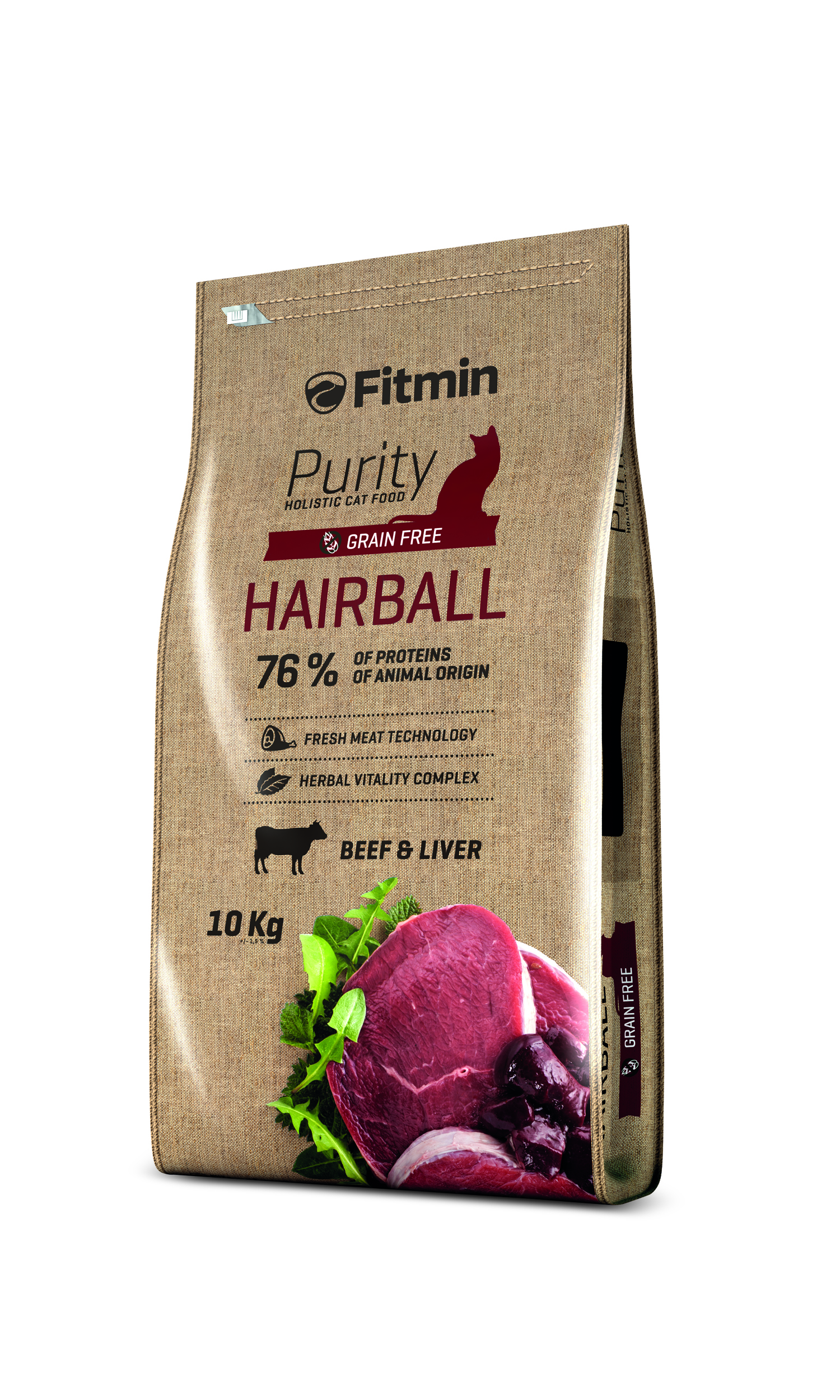 Fitmin Hairball 10 Kg (Buey-hígado)
