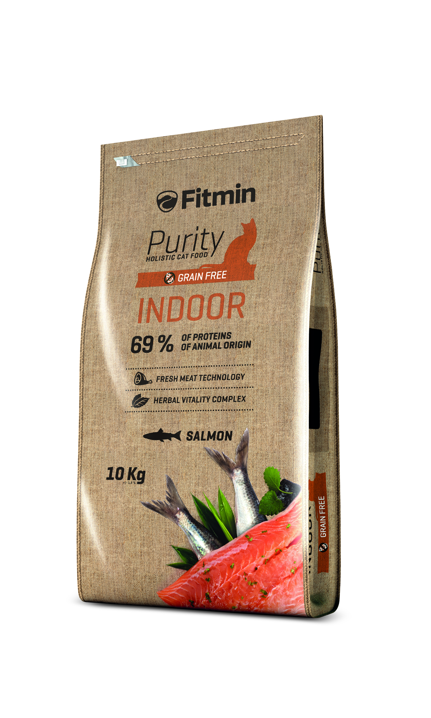 Fitmin Indoor 10 Kg (Salmon)