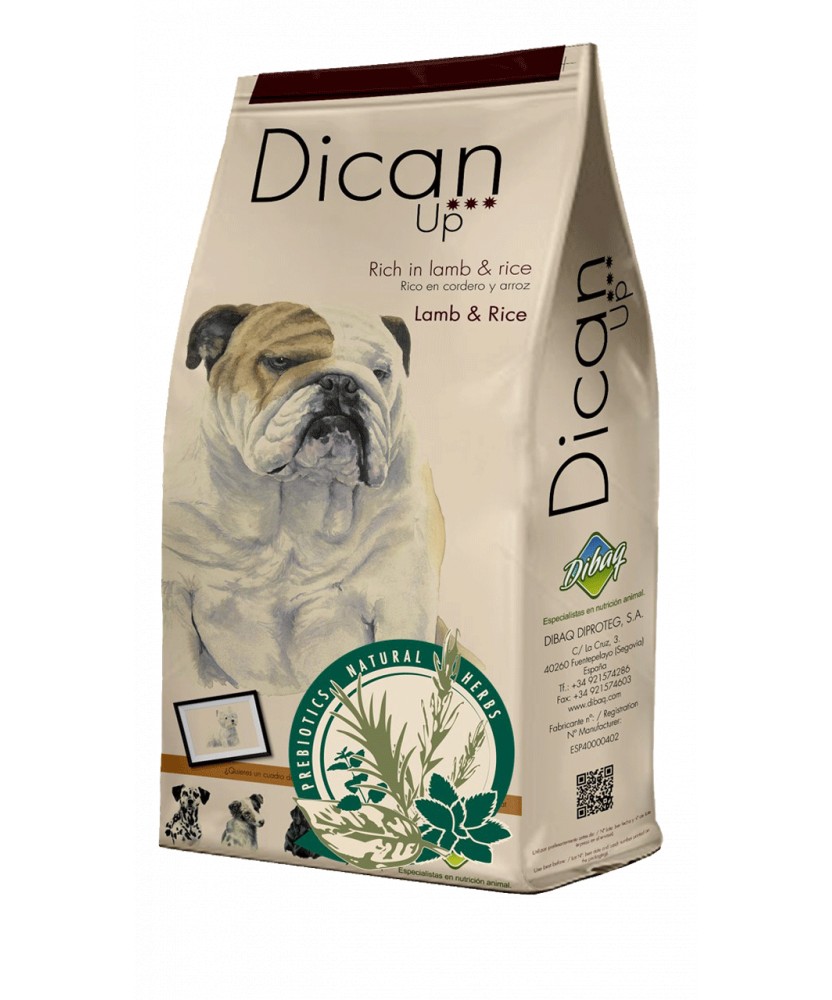 Dican Up Lamb & rice 3 Kg frontend