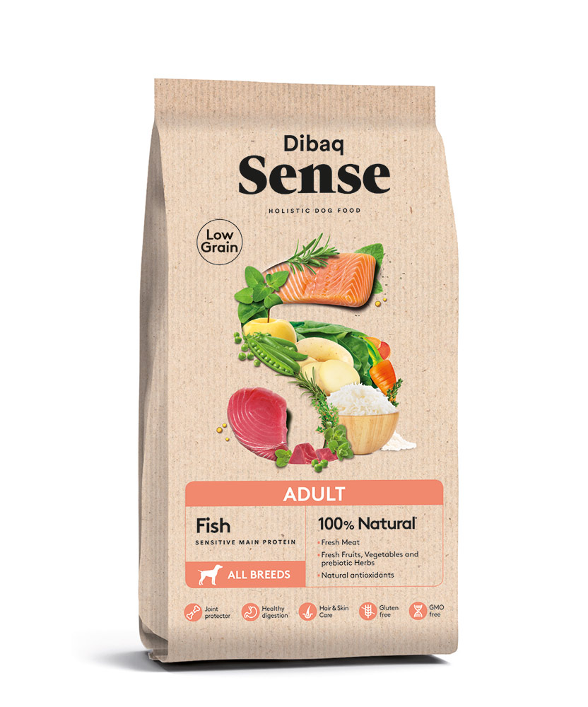 Sense Low Grain Adult Fish 12 kg.