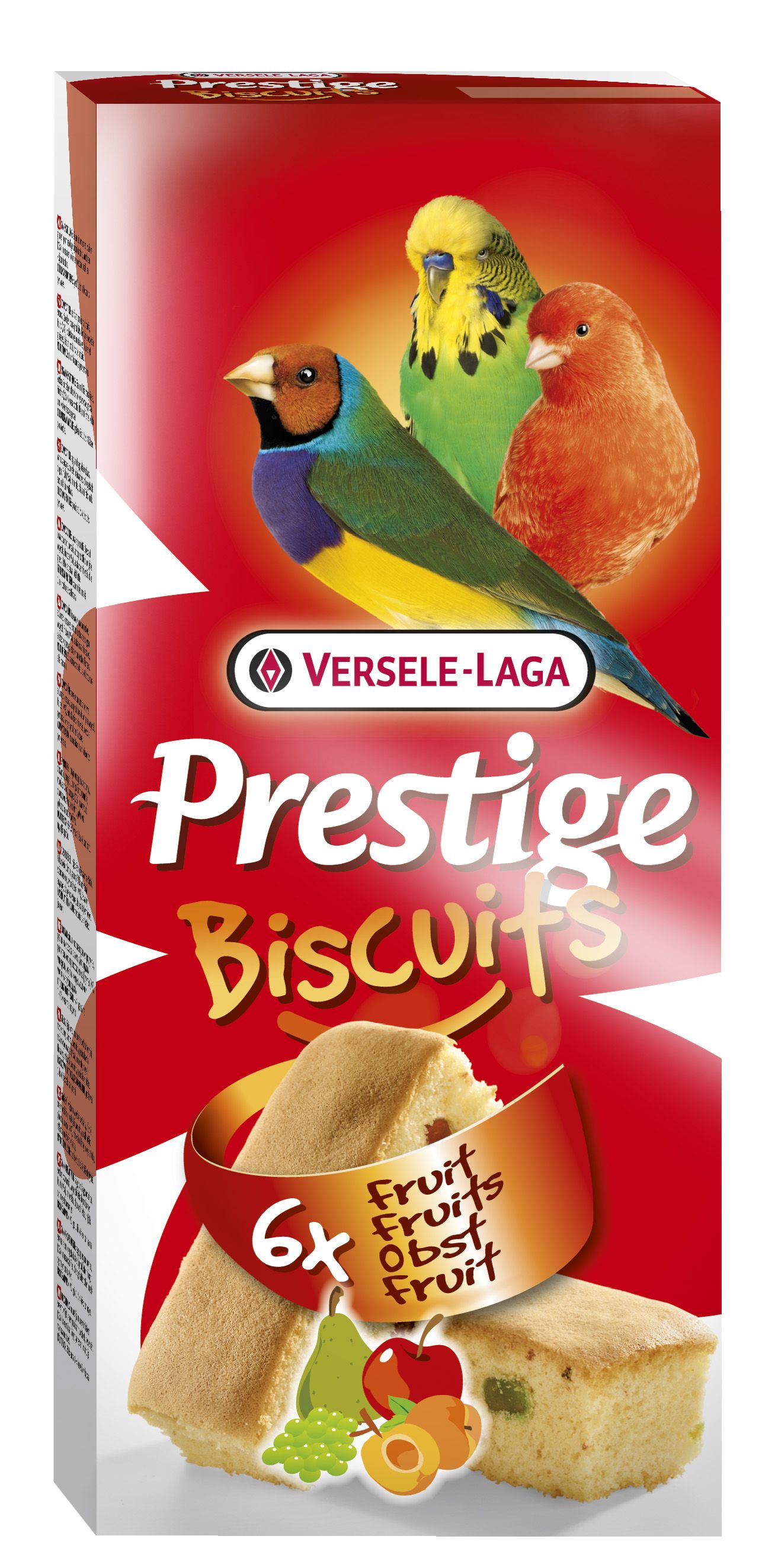 Biscuits pájaros fruta PREMIUM 6u.