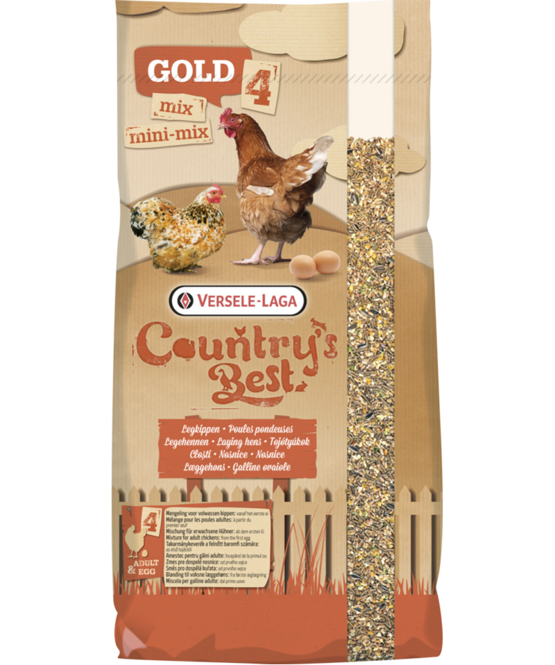 Gold 4 Mini mix - para gallinas enanas 20 kg