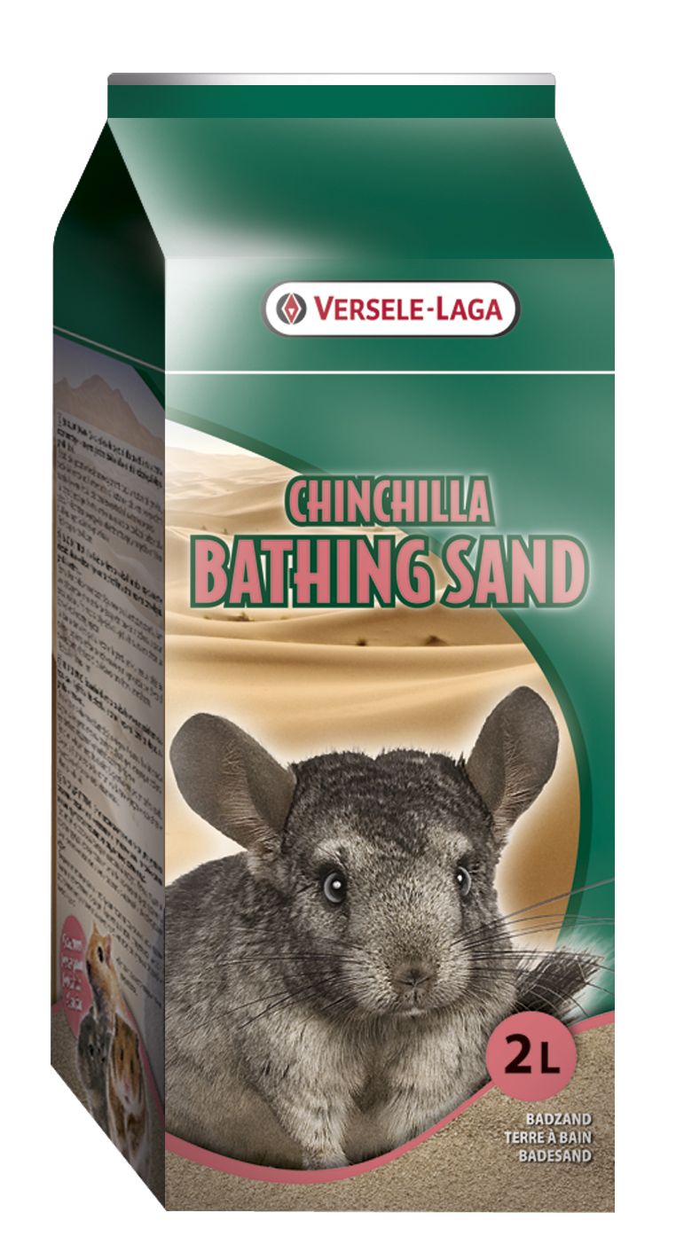 Chinchilla arena de baño 1,3kg 2l.