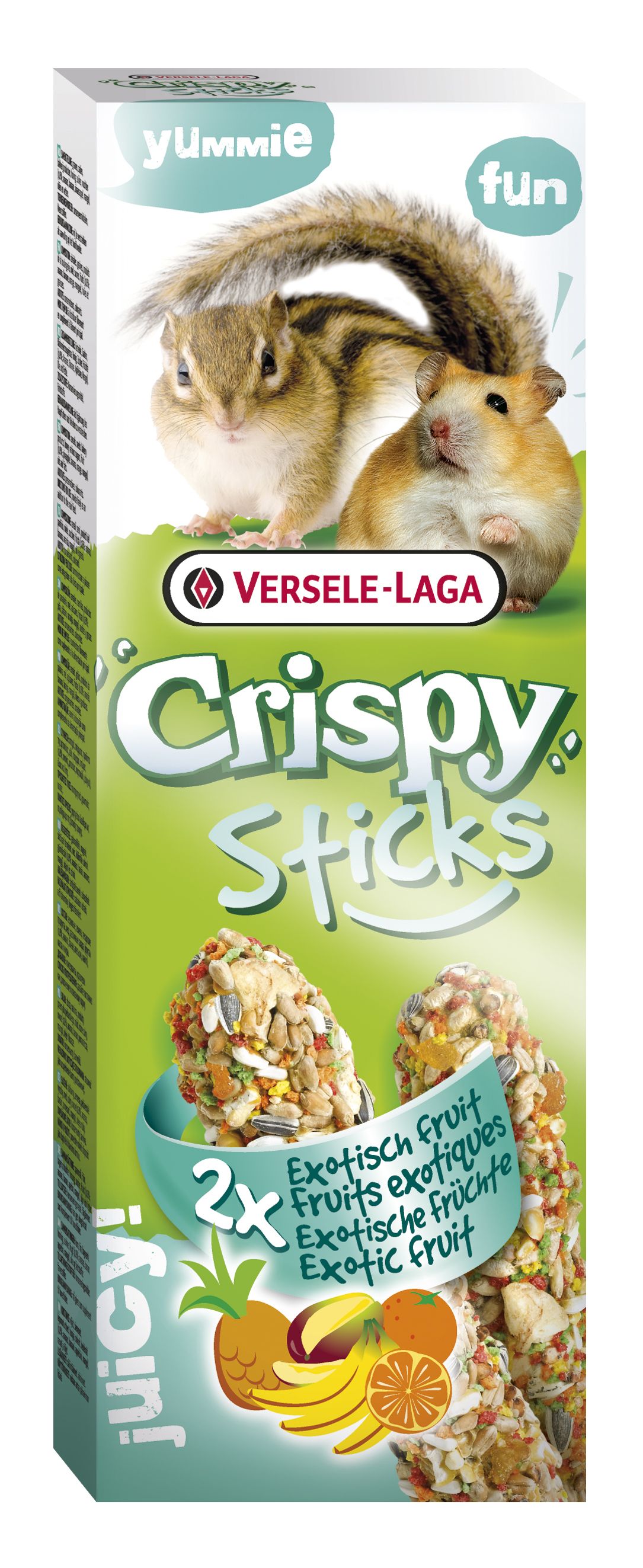 Stick Crispy Frutos Exoticos (Hamster /Ardilla)  2
