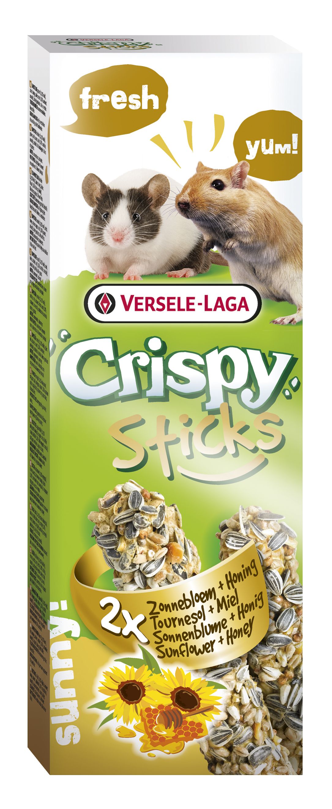Stick Crispy Pipas y Miel (Rata /Gerbo)  2un.  110
