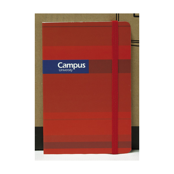 Libreta encuadernada A5 con goma Horizontal