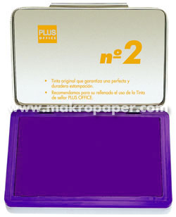Tampón metálico para sellar nº1 80x120 Violeta