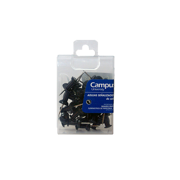 Señalizadores Campus University Negro (35uds./caja)