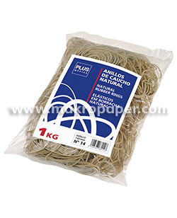 Gomas elásticas Plus Nº6 Bolsa de 1 Kg. 60mm.