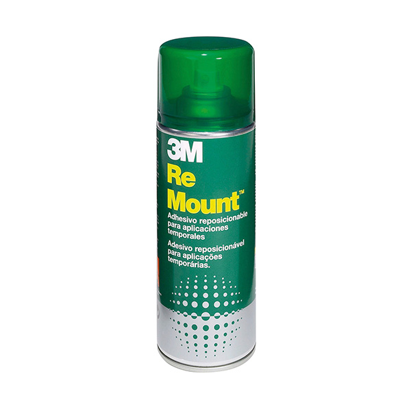 Pegamento en spray 3M Remount