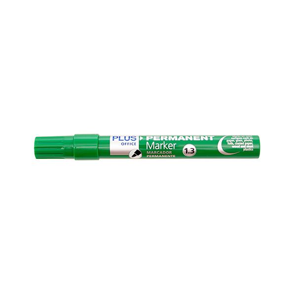 Rotulador Permanente Plus Marker 3 Verde