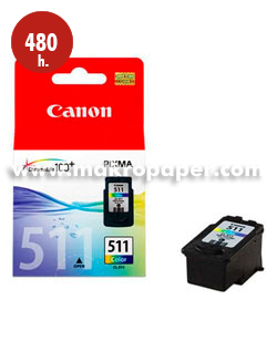 Cartucho inkjet CANON 511 (CL-511) color