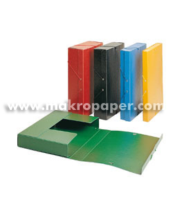 Carpeta proyecto cartón Lomo 9cm Verde