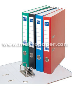 Archivador Plus Office E1R A4 45mm Negro | ControlOficina