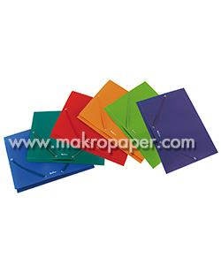 Carpeta plus soft solapas i goma A4 Azul