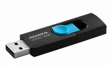 Pen drive Adata deslizante 16GB negro