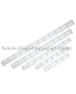 Regla Campus de plástico 60cm.