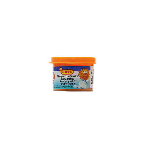 Tempera Jovi 40/cc Naranja 5u