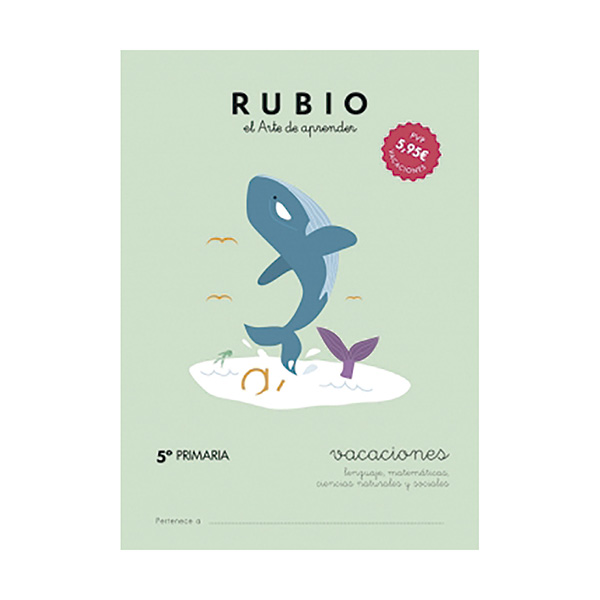 QUADERN RUBIO VACANCES 5ºPRIMAR/5U