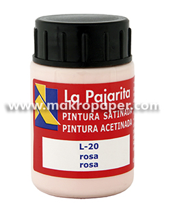Pintura satinada La Pajarita Rosa