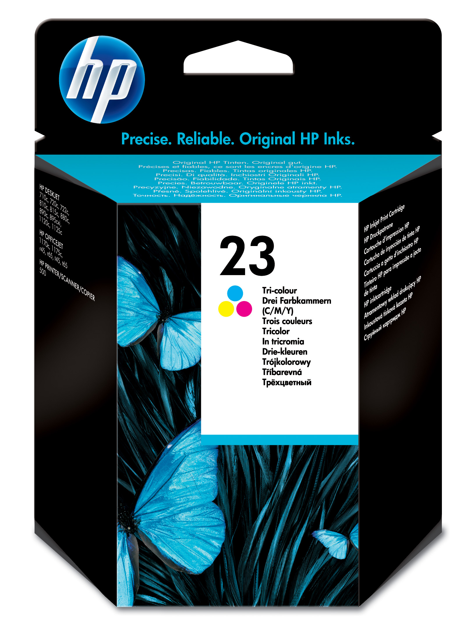 Cartucho inkjet HP 23 (C1823DE) 3 col